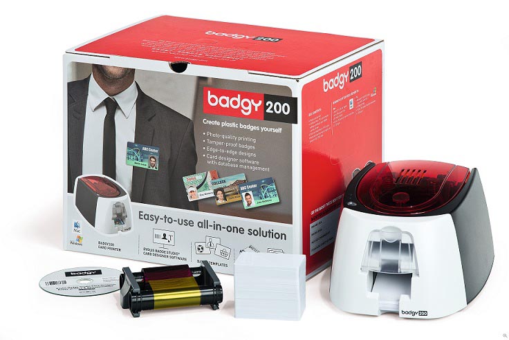 Evolis Badgy200 cardprinter KIT