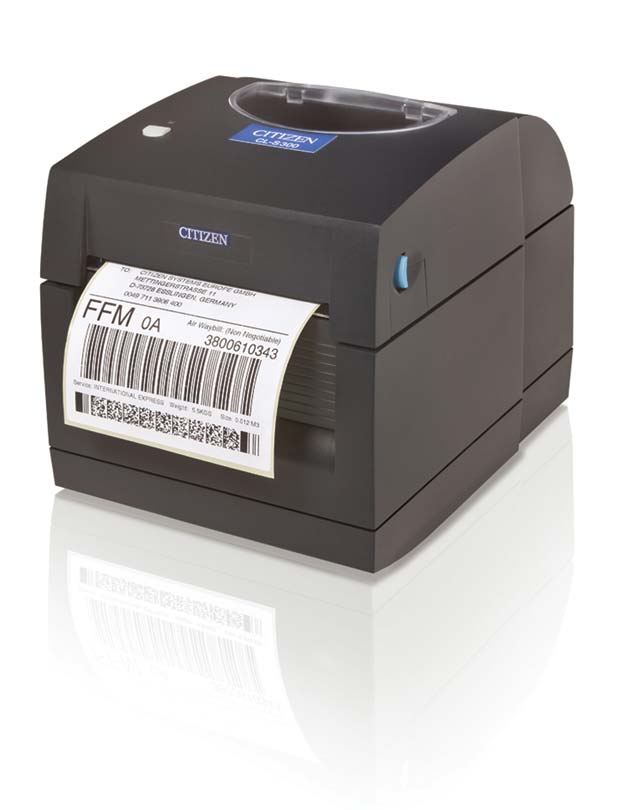 Citizen CL-S300 out-of-the-box labelprinter