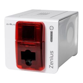 Evolis Zenius Classic, eenzijdig, 12 dots/mm (300 dpi), USB, rood-ZN1U0000RS