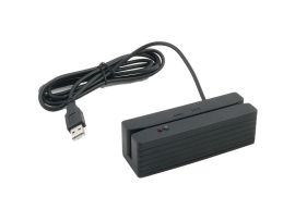 BYPOS CMSR-330BU, magnetic reader, USB ( Kit), Zwart-CMSR-33BU