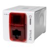 Evolis Zenius Expert, eenzijdig, 12 dots/mm (300 dpi), USB, Ethernet, RFID, rood
